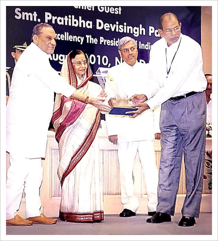 Award from President of India