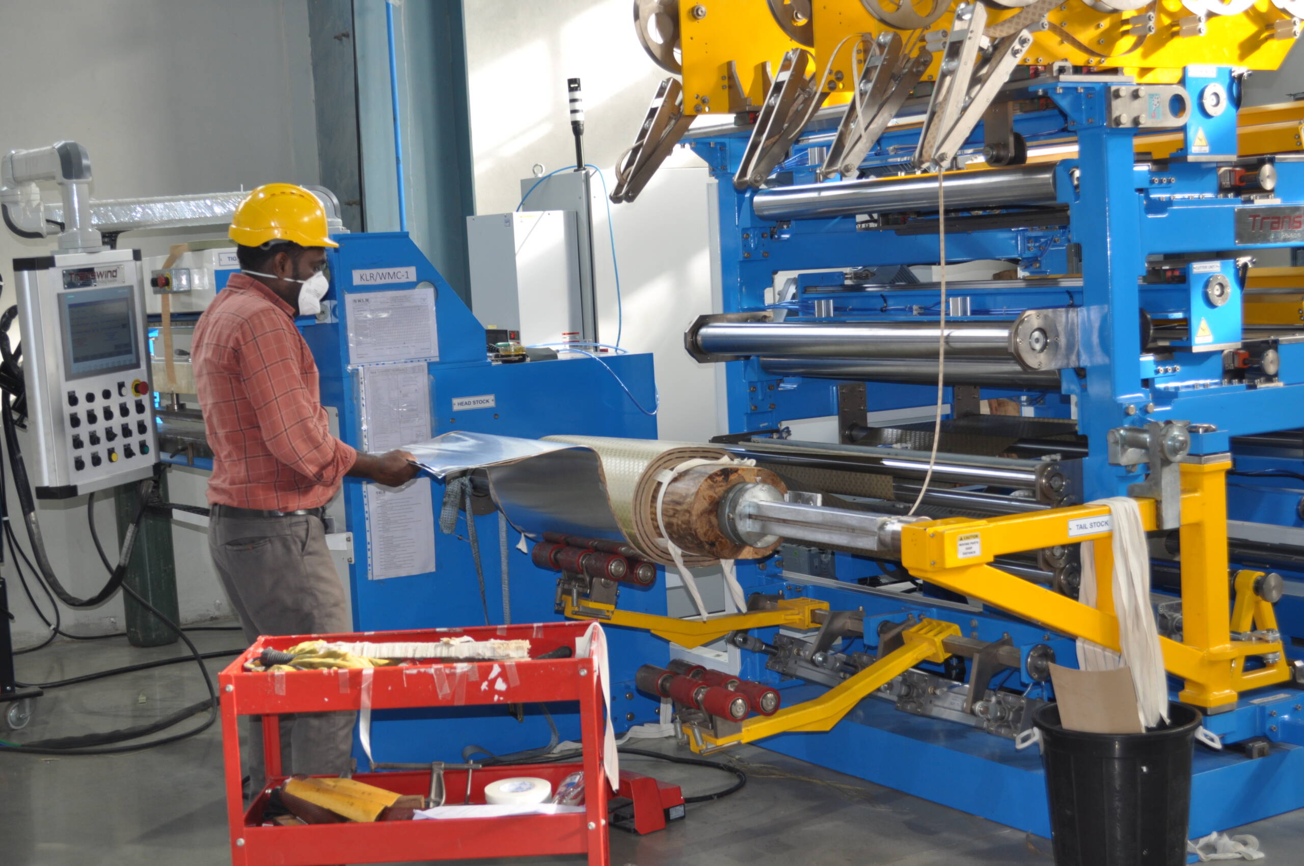 LV FOIL WINDING MACHINE