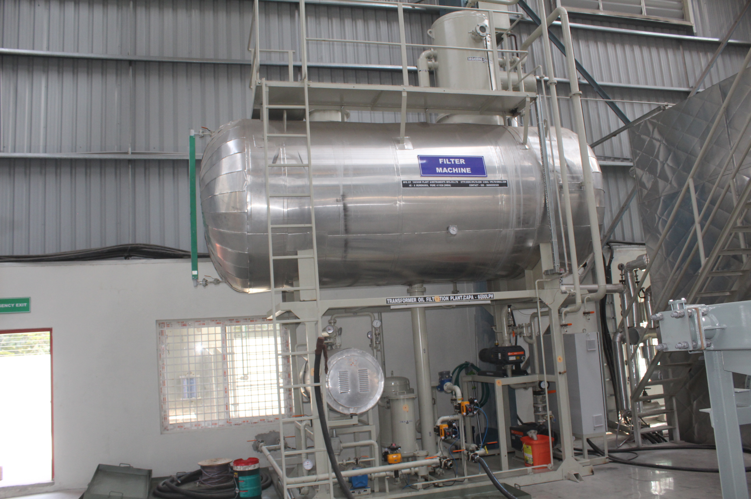 High Vacuum filter machine