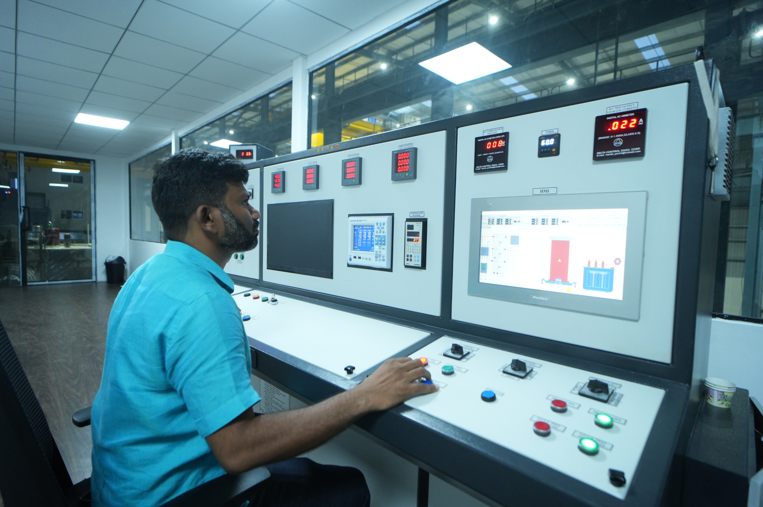 FULLY AUTOMIZED TEST LAB.