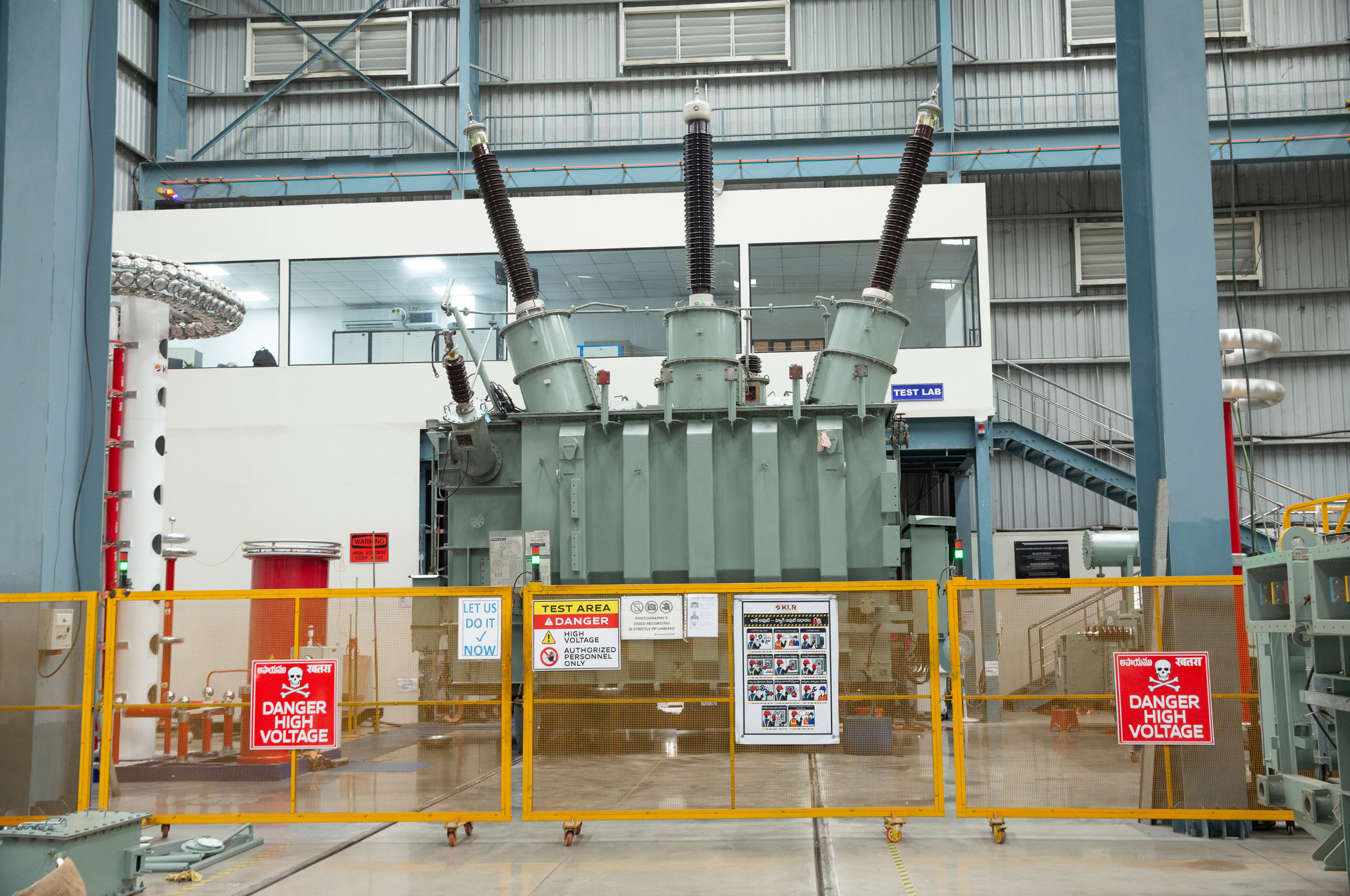 60MVA 220KV Power Transformer Testing