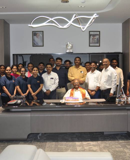 KLR Team with Chaiman sir